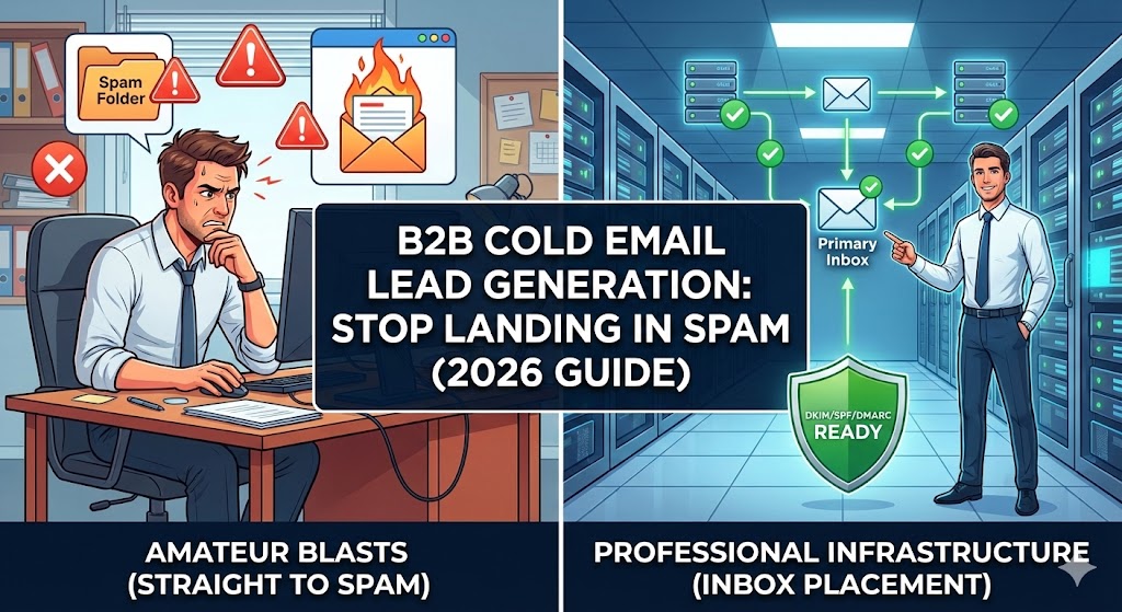B2B cold email lead generation