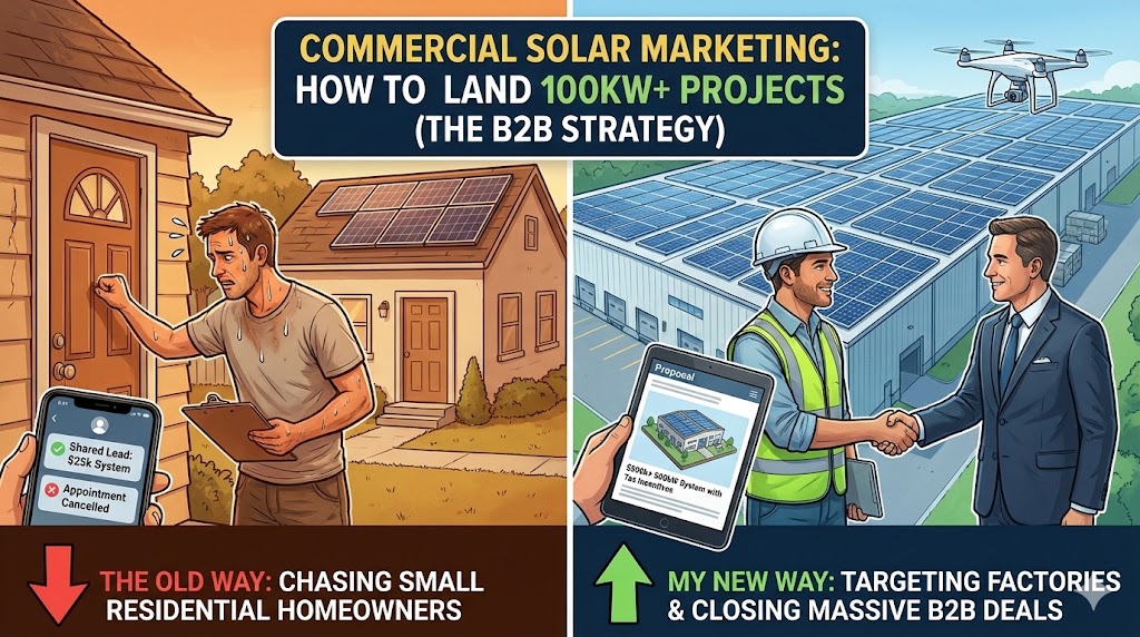 Commercial solar marketing