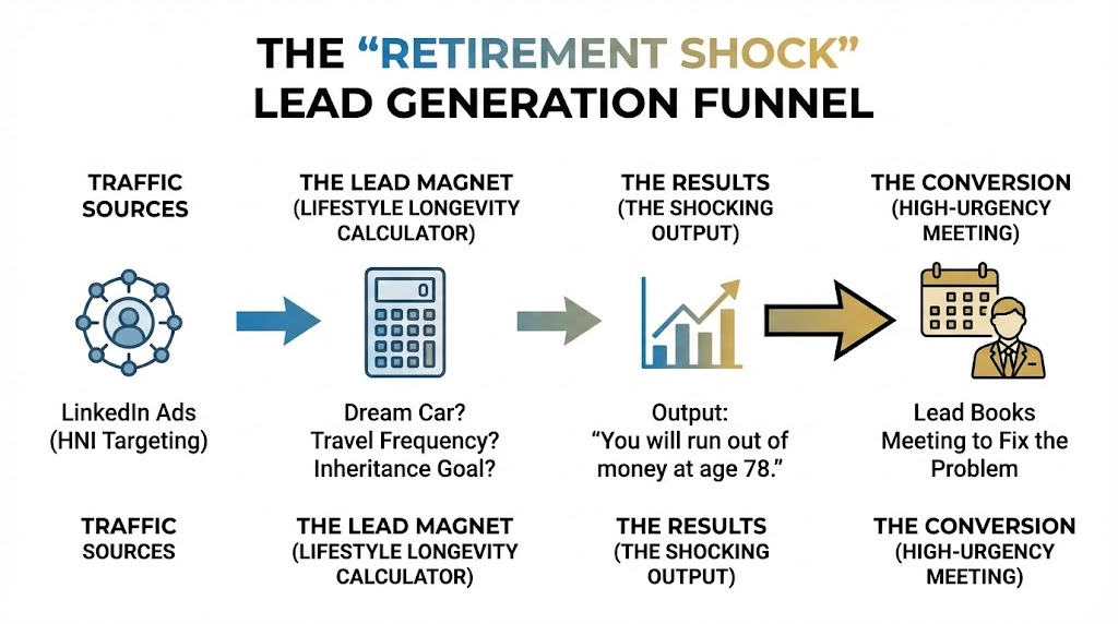 Financial advisor marketing Funnel