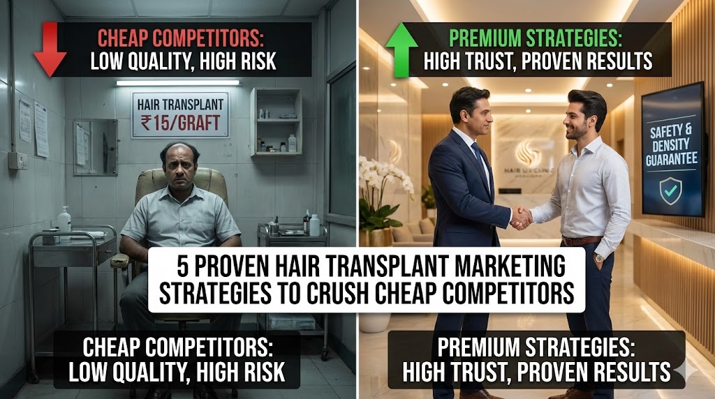 Hair transplant marketing