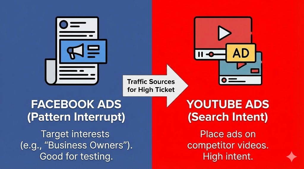 High Ticket traffic system