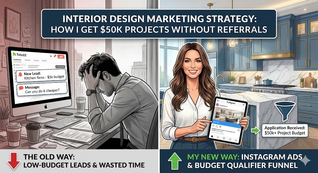 Interior design marketing strategy