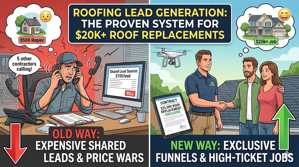 Roofing lead generation