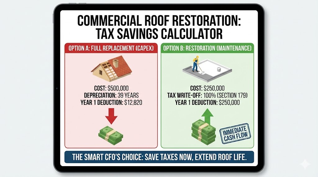 commercial roof restoration