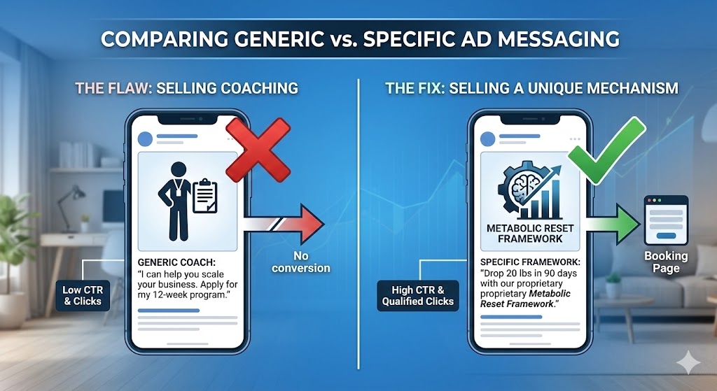 Generic Ads vs. Unique Mechanism Messaging